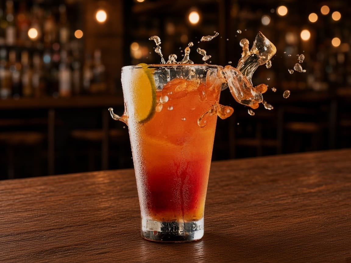 Drink de Campari e Licor 43