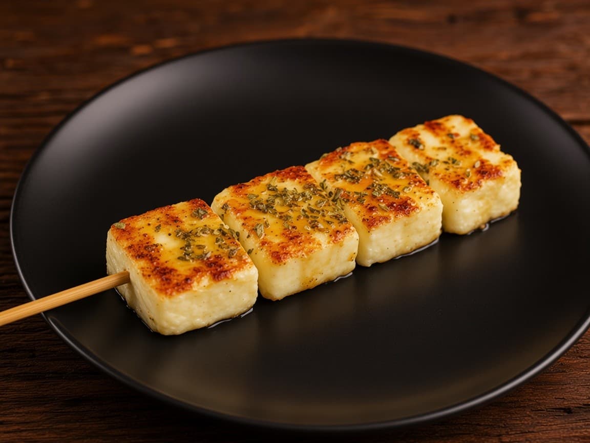 Espetinho de Queijo Coalho